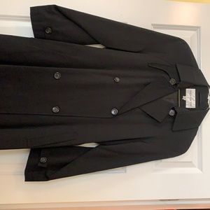 1/2 price! Black trench coat